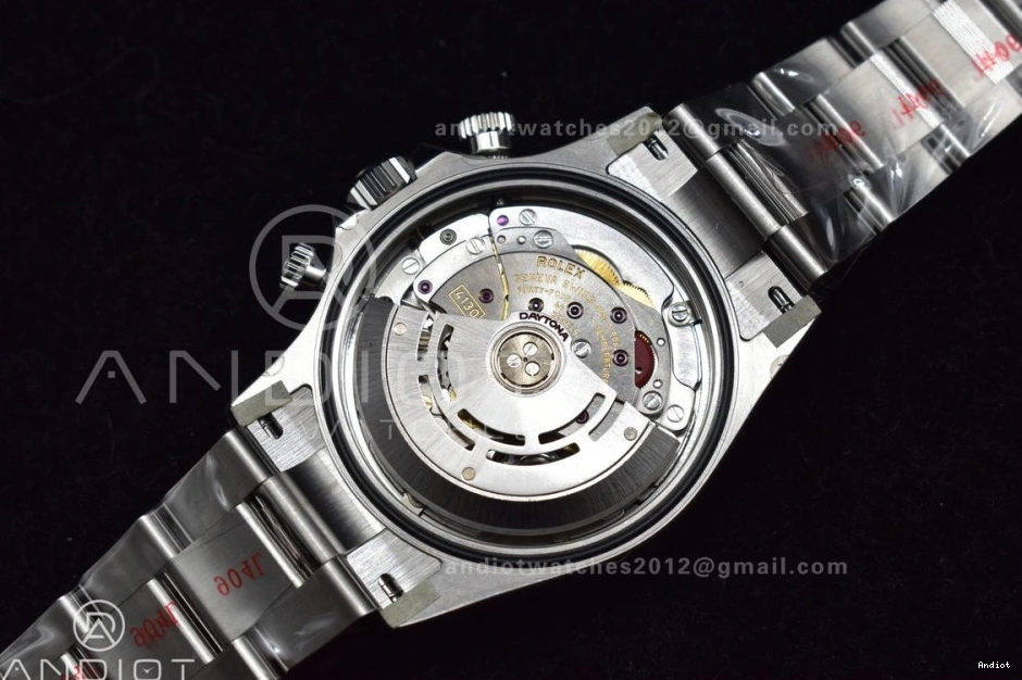 And 904L SS 4130 Daytona 116500 Clean Case White Bracelet Dial V3 0524